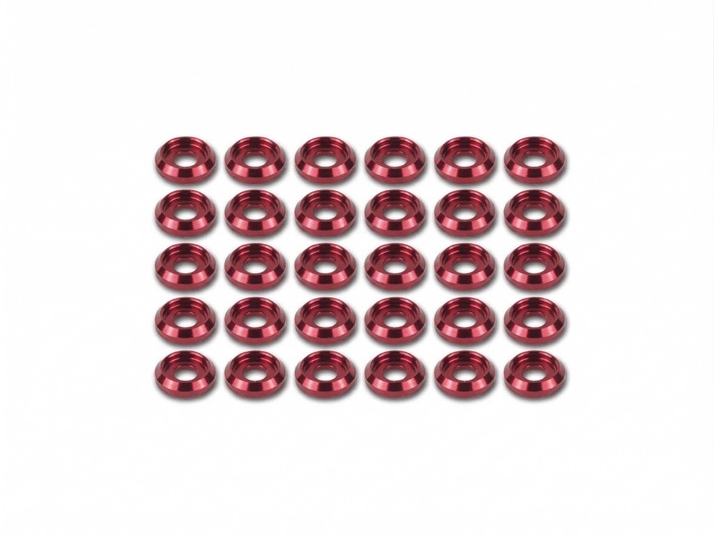 Align M3 Special Washer x30 - Red : H7NZ001XRT