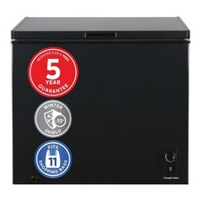 Russell Hobbs 198L Chest Freezer Black