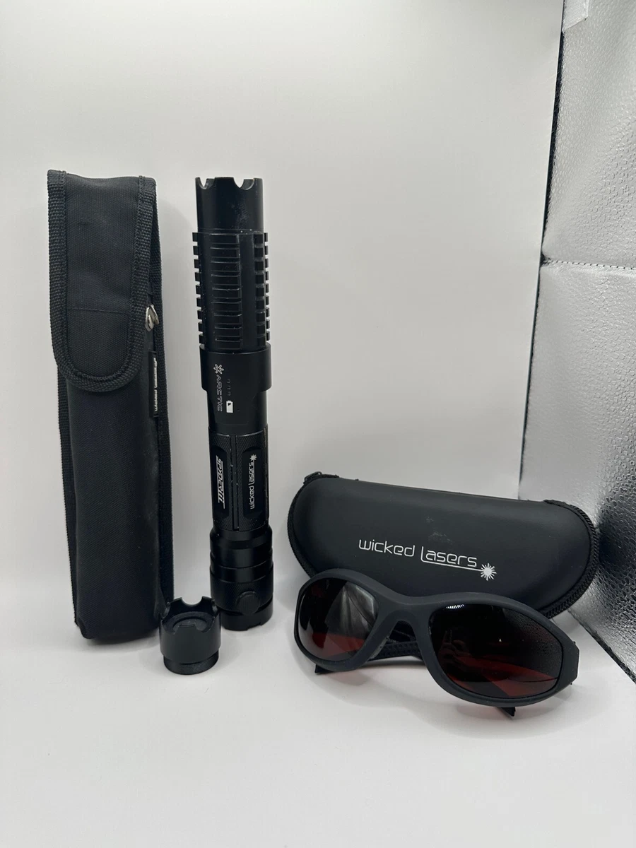 Wicked Lasers S3 Inferno – Kit Avec Accessoires – Laser Effets Et Patterns