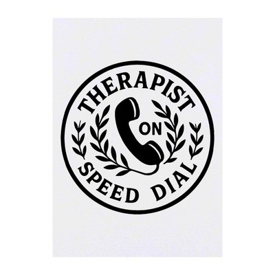 Temporäre Tattoos/Transfers ''Therapeut auf Kurzwahl'' (TO00086131)