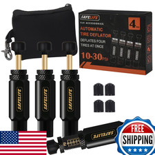Safelife Automatic Tire Deflator 10-30 Psi/0.7-2 Bar Adjustable Auto-Stop Tire