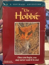 Commodore 64 THE HOBBIT A Software Adventure Game Complete Untested image