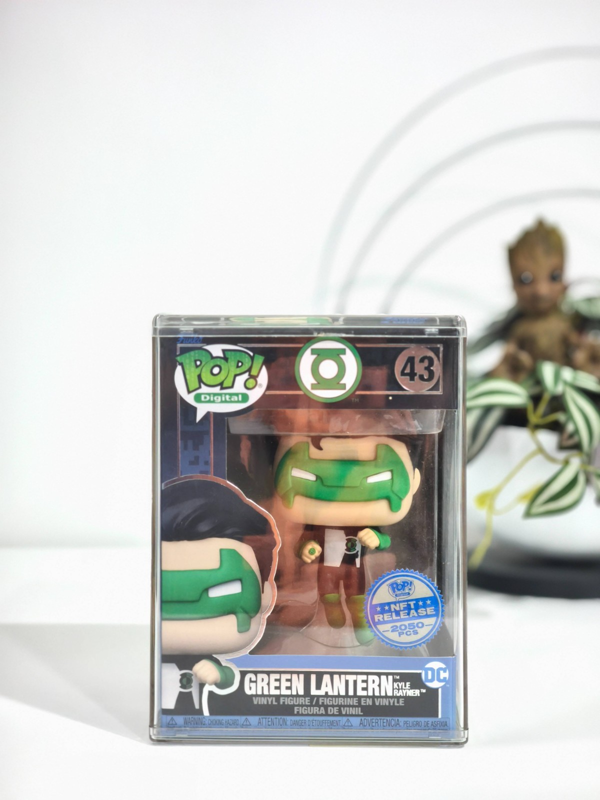 Funko Pop Green Lantern N°43 Digital NFT résout le manque de rareté dans votre vitrine