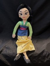 Disney Ty Sparkle 16" Mulan Soft Plush Stuffed Doll Nice Clean Stuffed Doll