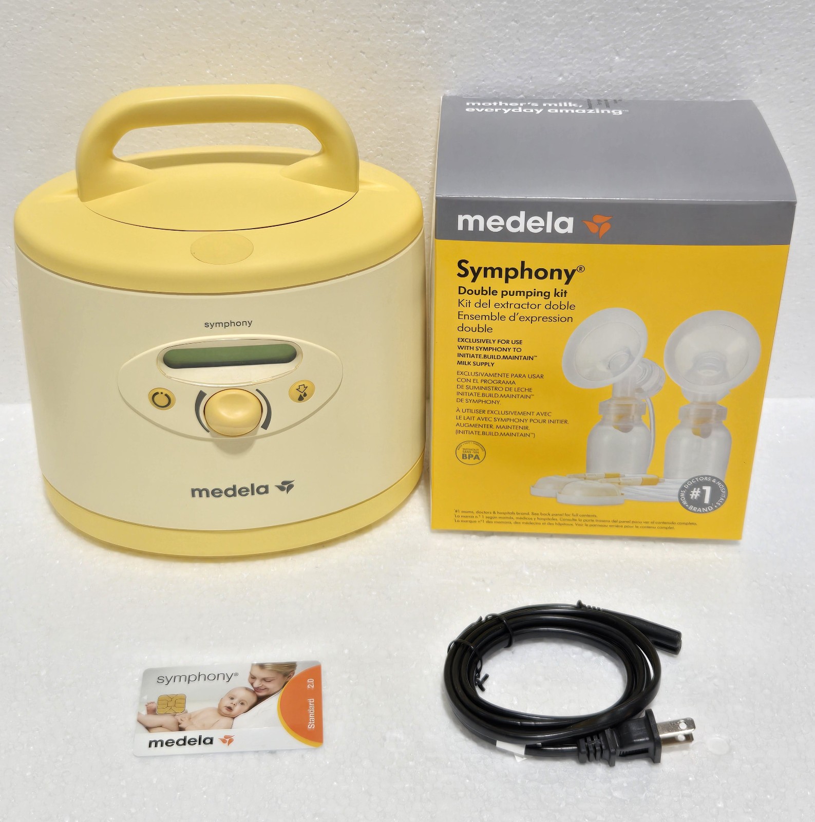 Medela Symphony 2.0 Breast Pump Hospital 861hr + New Kit ~ R