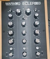 Ecler WARM2 Analog Rotary DJ Mixer 3-Channel 3-Band EQ  Gator carry bag
