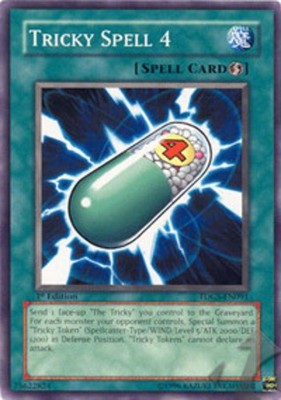 Tricky Spell 4 - TDGS-EN091 - Common - Unlimited Edition - Lightly Played - The 