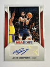 2024-25 Hoops Great Significance Justin Champagnie Auto Washington Wizards