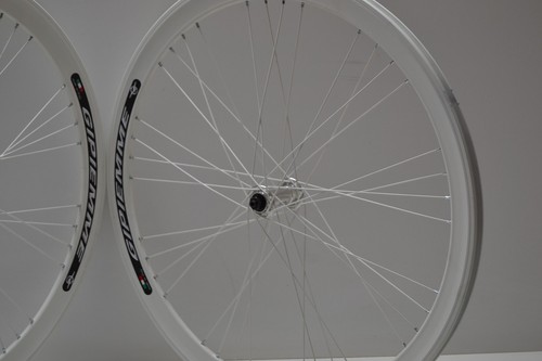 Ruote bici 28x1.3/8-5/8 fixed 1v bianchi Gipiemme contro pedale 40mm personalizz - Foto 3 di 5