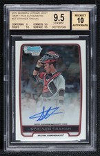 2012 Bowman Draft Chrome Picks Stryker Trahan #BCA-ST BGS 9.5 GEM MINT Auto 0s3