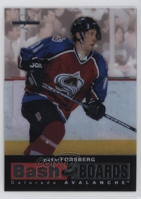 1996-97 Leaf Limited Bash the Boards 1986/3500 Peter Forsberg #8 HOF 4gd