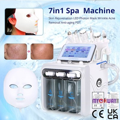 7in1 Wasser Dermabrasion Hydra Hydro Tiefenreinigung Beauty Facial SPA Machine