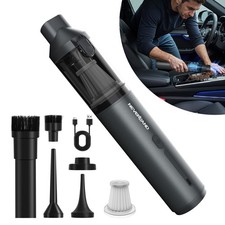4 in 1 Upgrade Car Vacuum Cleaner Air Blower Wireless Handheld Rechargeable Mini