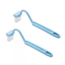 3PCS Curved Toilet Brush Set Long Handle Deep Cleaning Bathroom Tool