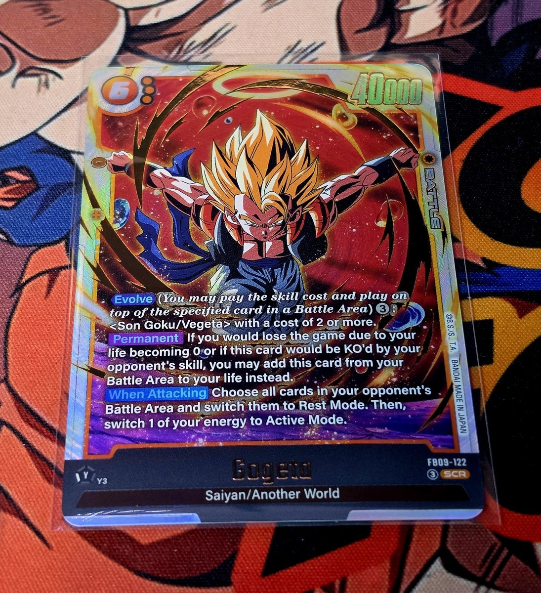 Dragon Ball Super Fusion World - Gogeta FB09-122 SCR - Dual