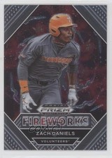 2020 Panini Prizm Draft Picks Fireworks Zach Daniels #PDP180 n1u