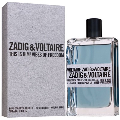 Zadig & Voltaire This Is Him Vibes of Freedom 100 ml Eau de Toilette EDT Herrend