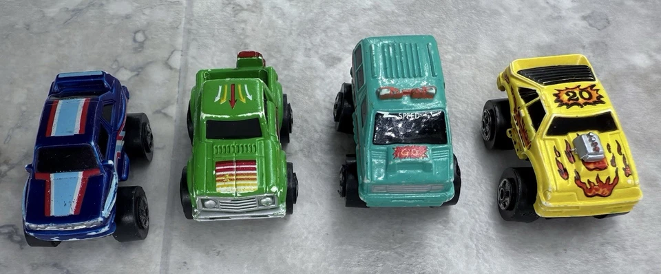 Vtg Micro Machines Gallob lot of 22 Car Truck Van Jet Monster Truck Boat 80s 90s - Image 4 of 4