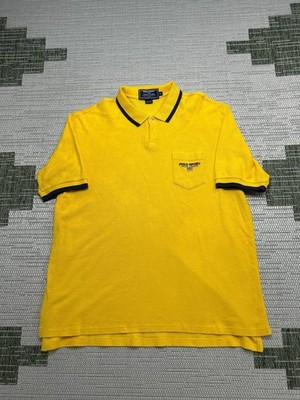 Polo Sport Ralph Lauren Jacket Mens Xxl Yellow Cotton Knit Golf | eBay