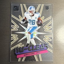 2023 Panini Clearly Donruss Nu-Clear Jahmyr Gibbs #13 (RC) Case Hit!