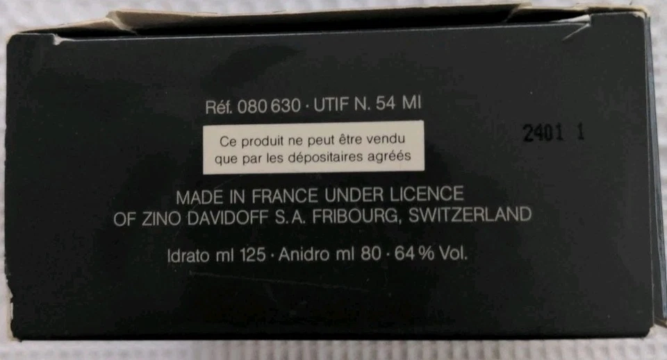 De colección Davidoff Por Davidoff After Shave Hombres 4.2 OZ Nueva Caja Años 80 Clásica Muy Bonita Foto 3 de 4