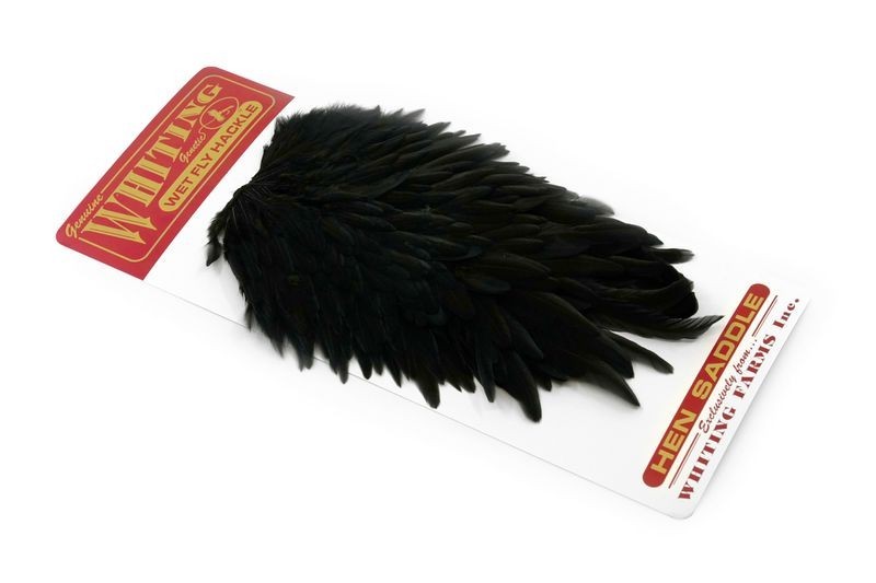 Whiting Farms Hen Saddle pour en finir avec les plumes de montage rigides et cassantes