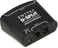 ENTTEC D-Split 4-port Isolated DMX Splitter 2-pack Bundle