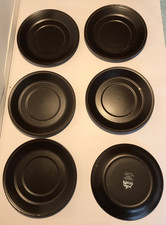 6x Kiln Craft Ironstone Side Plates Vintage 158mm Hermes Design 1970s Tableware