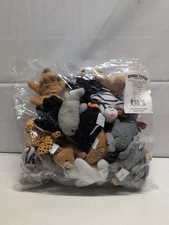Zoo Animal Assortment 25pc 4" Mini Plush New In Package 