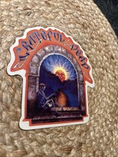Grateful Dead sticker Decal Show Rare Vinyl 90s Vtg Art 6  Window Bumper Concert