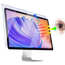 Blue Light Screen Protector for Computer Monitor: 21-22 inch Anti Blue Light ...