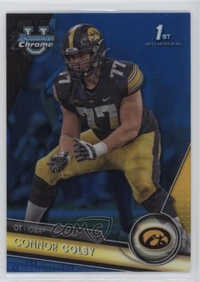 2023 Bowman U Chrome Blue Refractor 68/199 Connor Colby #7 15wb
