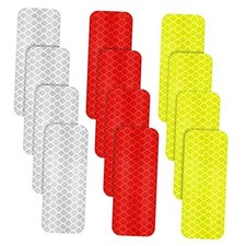 Zonon Warning Reflective Stickers Safety Night Visibility Adhesive Stickers 12