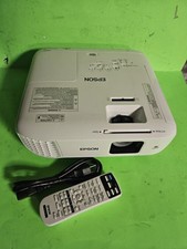 Epson PowerLite 982W 3LCD Projector 4000 Lumens HDMI 1434h