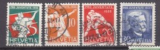 262-265 TOP gestempelt Satz Volkssport PJ 1932