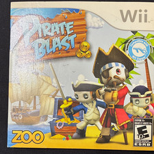 Zoo Games Pirate Blast Nintendo Wii Wii Zapper Compatible E10+ NTSC-U/C 2006