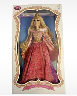 Disney Sleeping Beauty Aurora 17” Limited Edition Doll Pink Dress