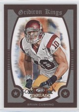 2009 Donruss Threads College Gridiron Kings Red Framed /100 Brian Cushing #8 0f6
