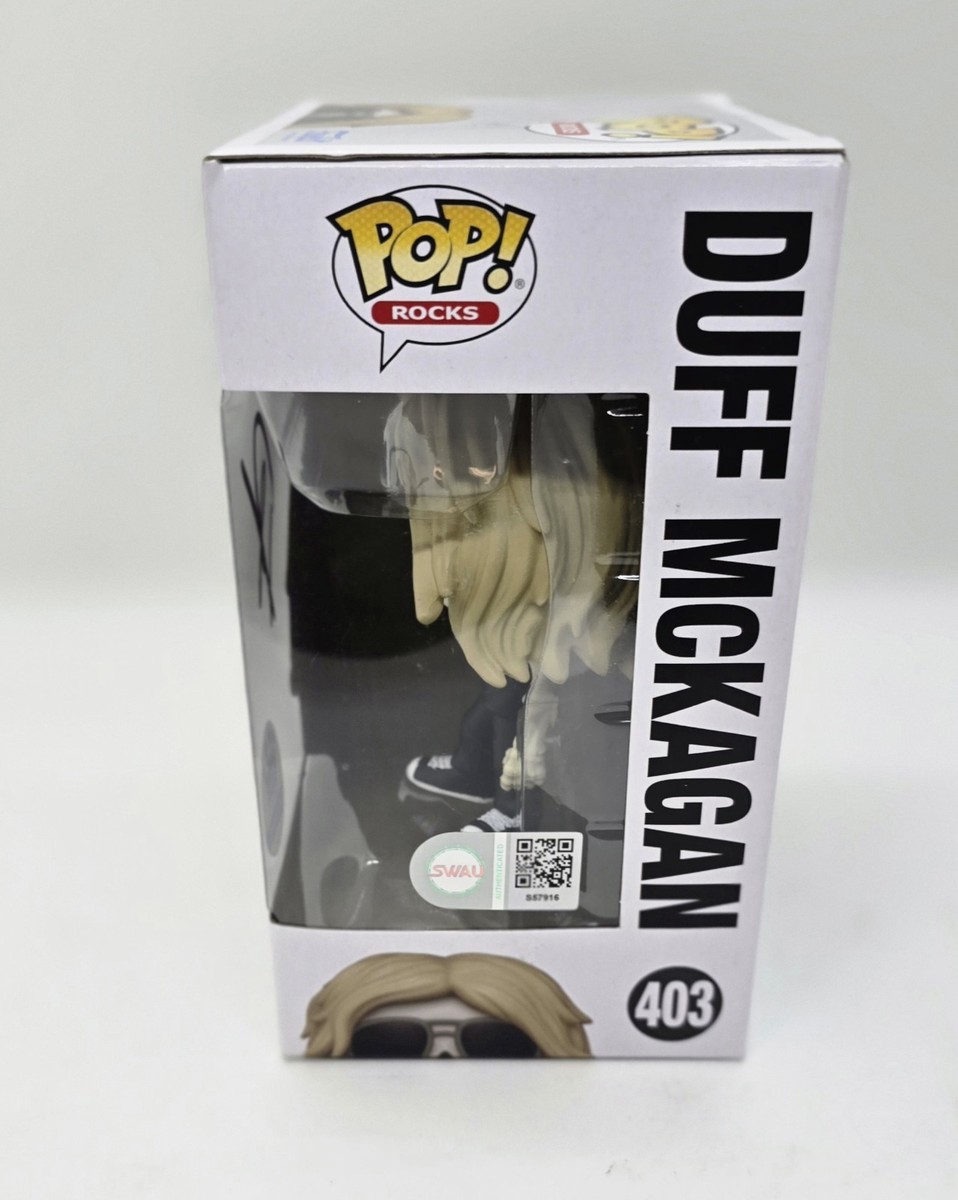 Duff McKagan Signed Guns N' Roses Funko Pop #403 SWAU | eBay