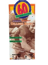 1994 Orange Bowl Ticket Stub Florida State Seminoles 1993 National Championship
