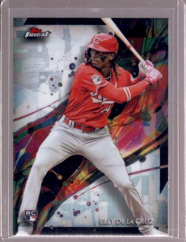 ELLY De La CRUZ 2024 Topps Finest #64 Refractor Rookie RC Qty