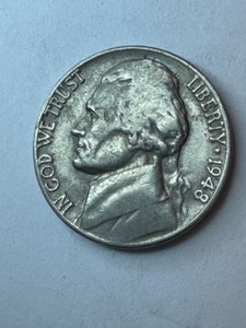 1948 P Jefferson Nickel