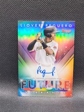 2021 Bowman's Best LIOVER PEGUERO Future Vibrance auto 73/150 Pittsburgh Pirates