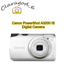 Canon PowerShot A3200 IS Digital Camera 14.1MP 5x Optical Zoom Smile Detection