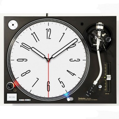DJ Simple Watch Face's #22 Slipmat Turntable 12'' LP Record Player, DJ Audiophile