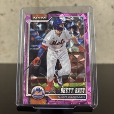 2026 Topps Series 1 Baseball Brett Baty Pink Diamante Foil #347