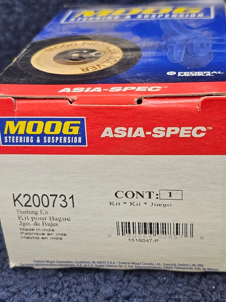 Buje de barra estabilizadora delantera Moog K200731 para Hyundai Santa Fe 2001-2006 Foto 2 de 4