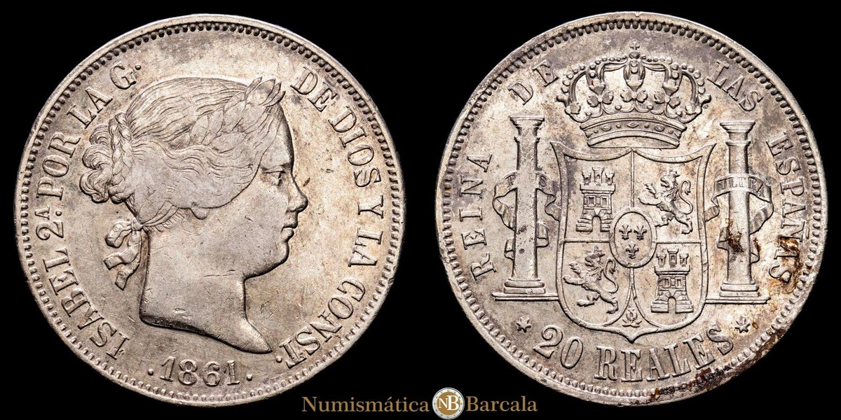 Real 1861 Year Spanish Coins for sale | eBay