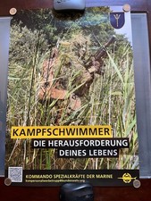 Kommando Spezialkräfte der Marine Kampfschwimmer - Poster Marine  !
