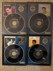 Lot of 4 - ELVIS PRESLEY Framed RCA Limited 45RPM Records